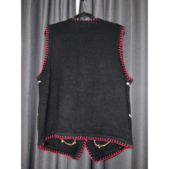 Ugly Christmas Sweater Xmas Vest Size XL - Picture 3 of 3